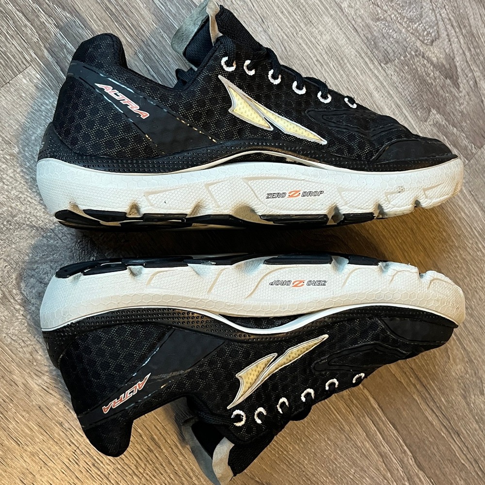 Altra Paradigm Black Zero Drop Running Shoes Mens 9 UK 8 EU‎ 42.5